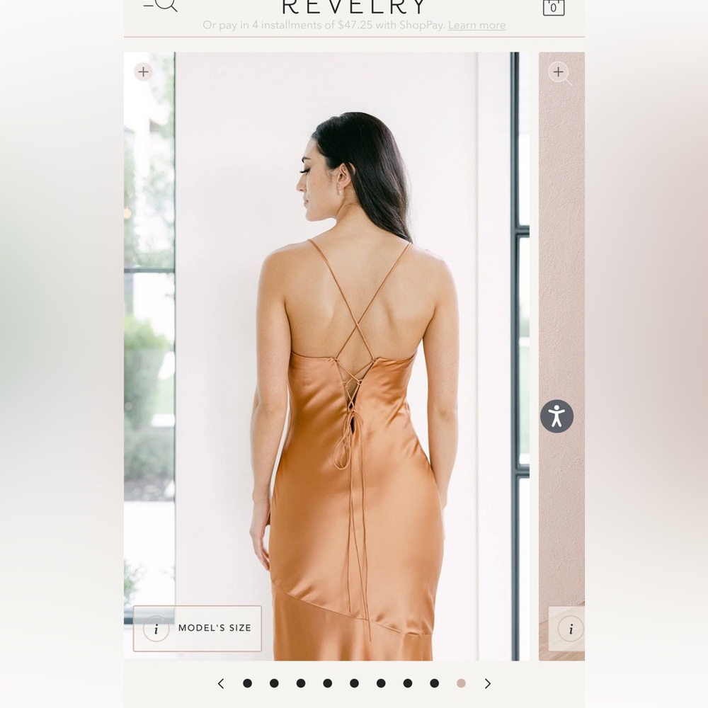 Shop Revelry bridesmaid dress - Picture 4 of 4